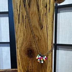 Glass Beaded Delicate Necklace NEW Gift 🎁 Wrappes 1 day ship